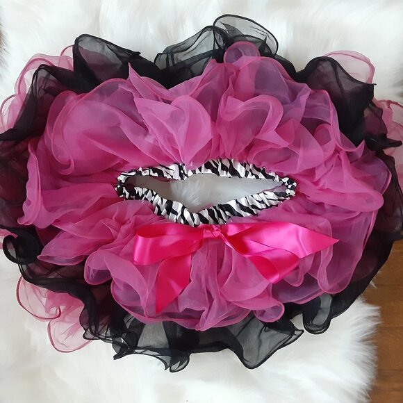 Handmade Other - Zebra Print Diva Tutu Skirt Size 3/4T